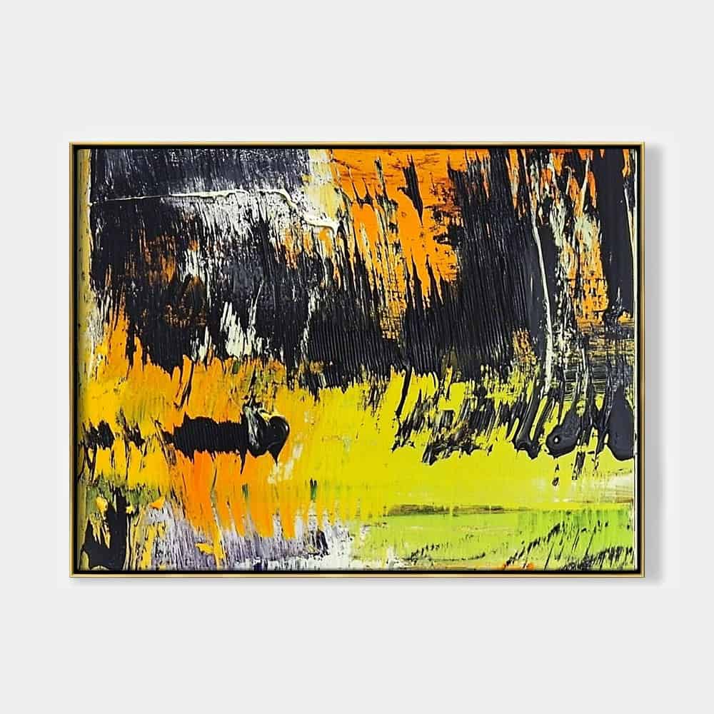 ABSTRACT ART "CINDERFALL"