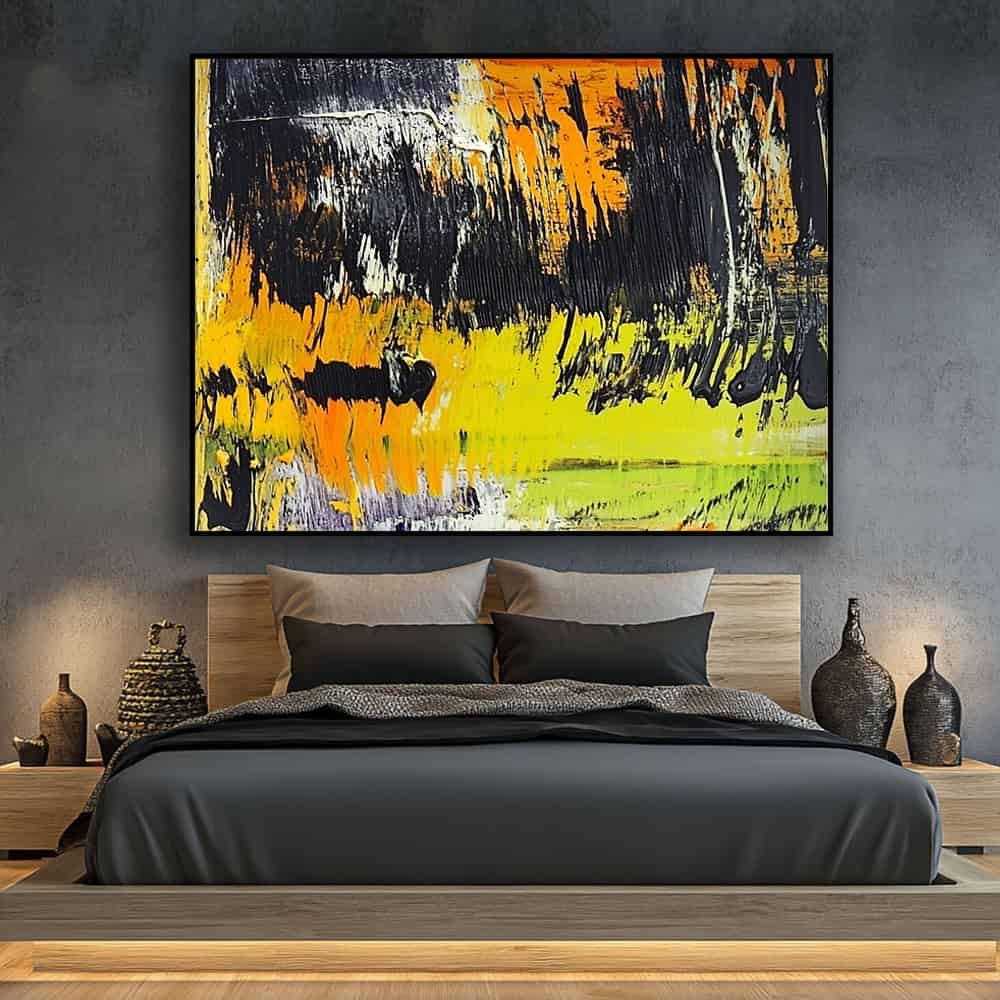 ABSTRACT ART "CINDERFALL"