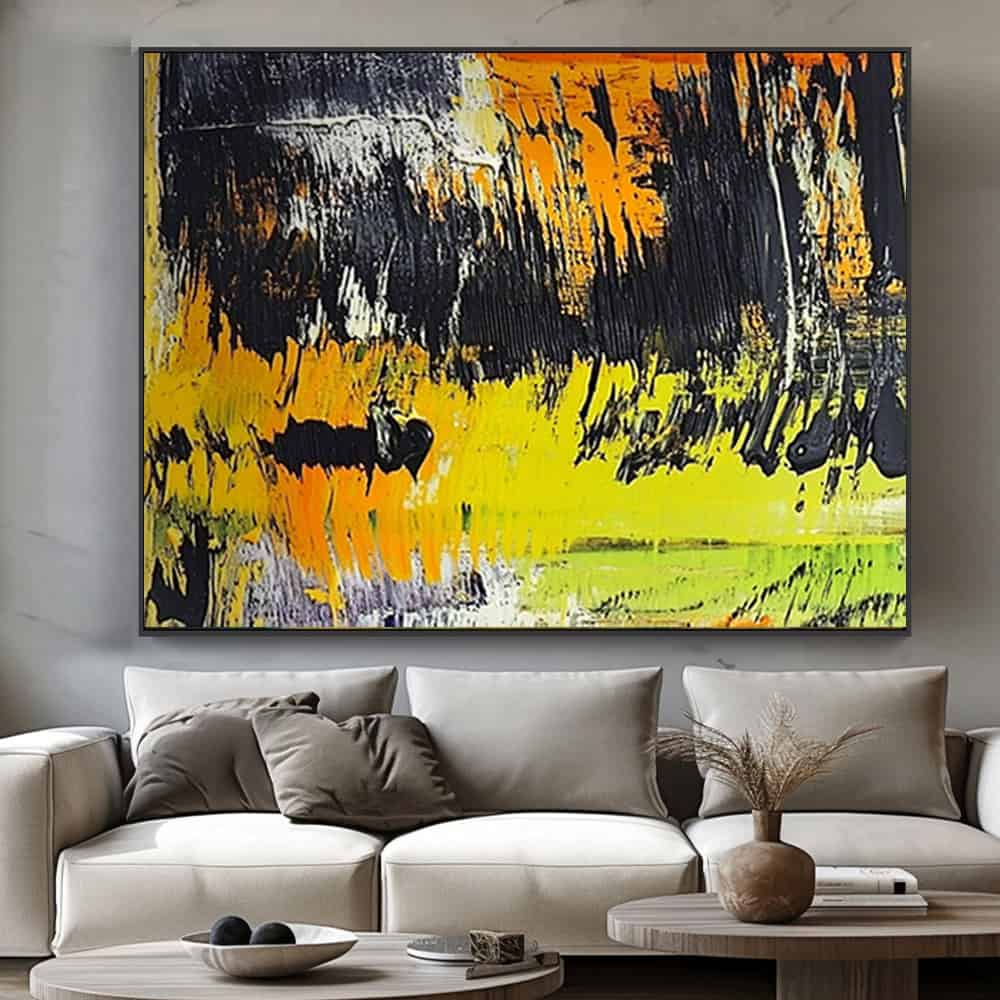 ABSTRACT ART "CINDERFALL"