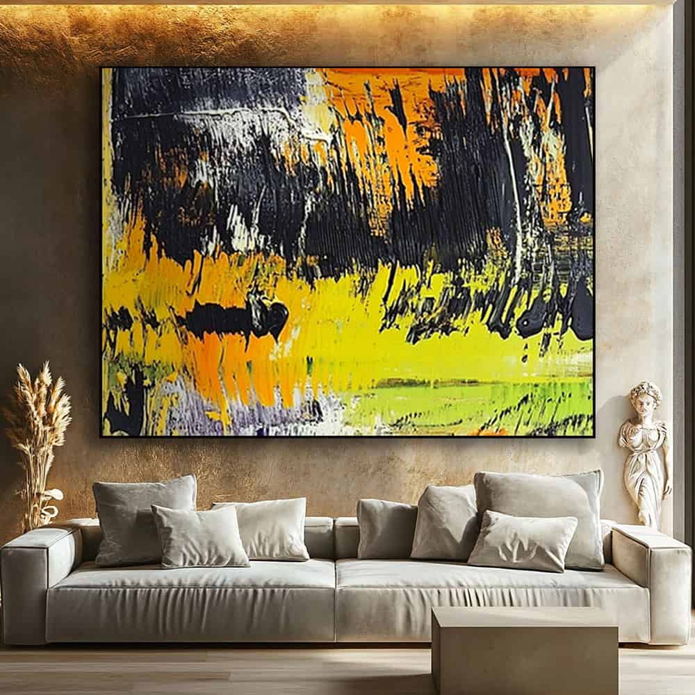 ABSTRACT ART "CINDERFALL"