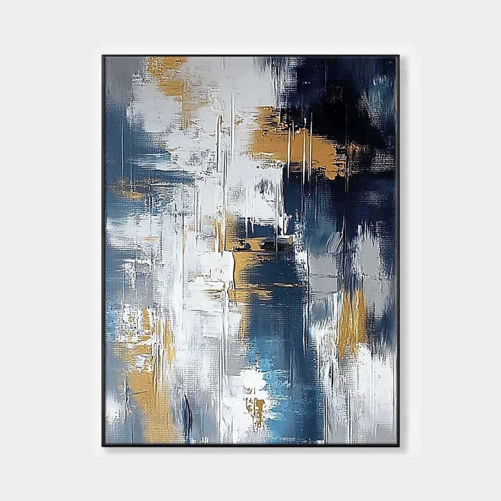 ABSTRACT ART "ECHOES IN THE RAIN"