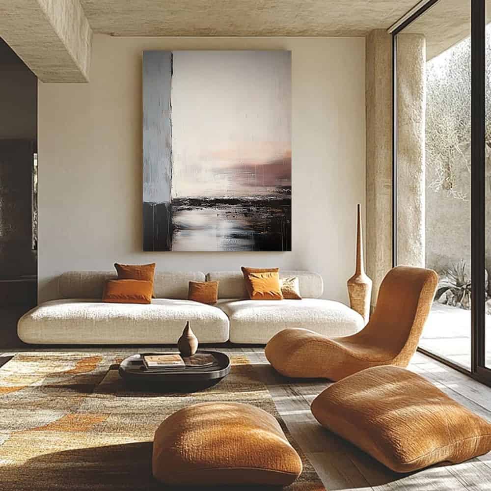 ABSTRACT ART "EDGE OF CALM"