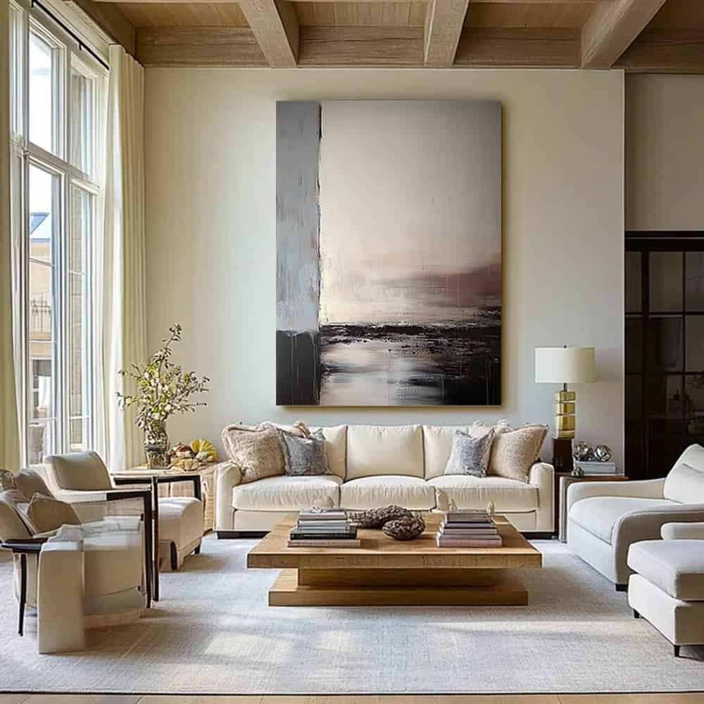 ABSTRACT ART "EDGE OF CALM"