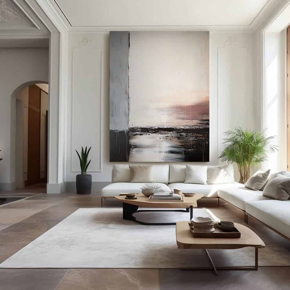 ABSTRACT ART "EDGE OF CALM"