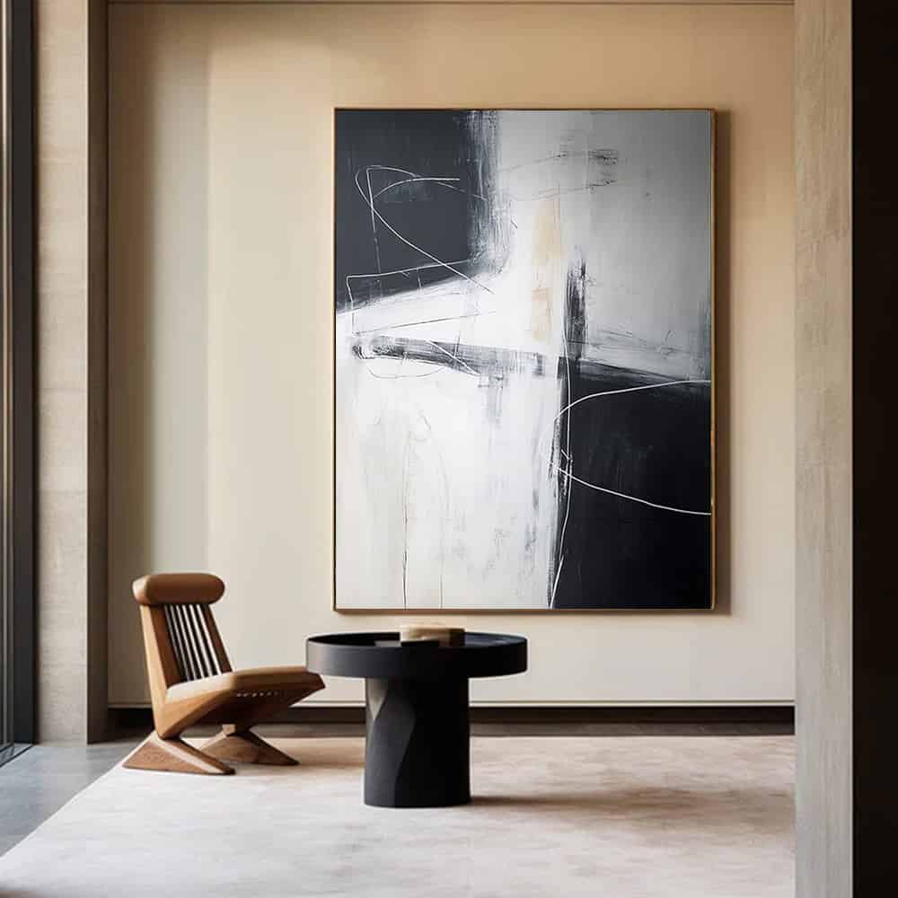 ABSTRACT ART "FLEETING THOUGHT"