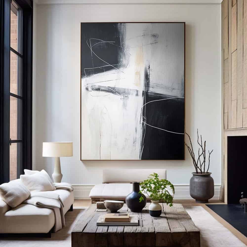 ABSTRACT ART "FLEETING THOUGHT"
