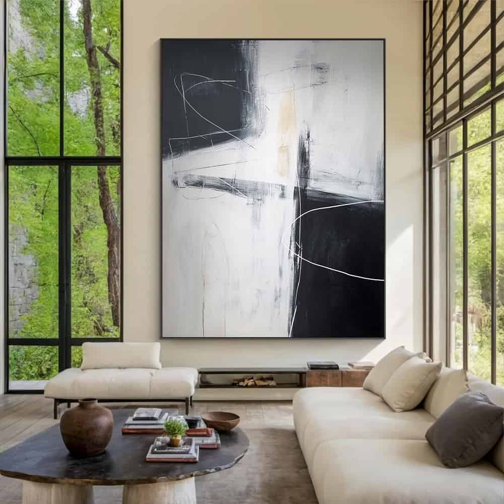 ABSTRACT ART "FLEETING THOUGHT"