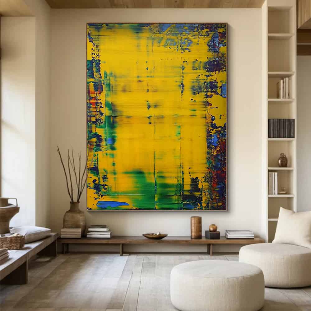 ABSTRACT ART "GOLDEN PALIMPSEST"