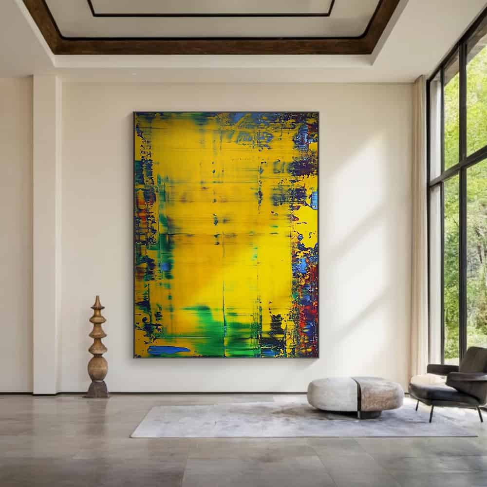 ABSTRACT ART "GOLDEN PALIMPSEST"