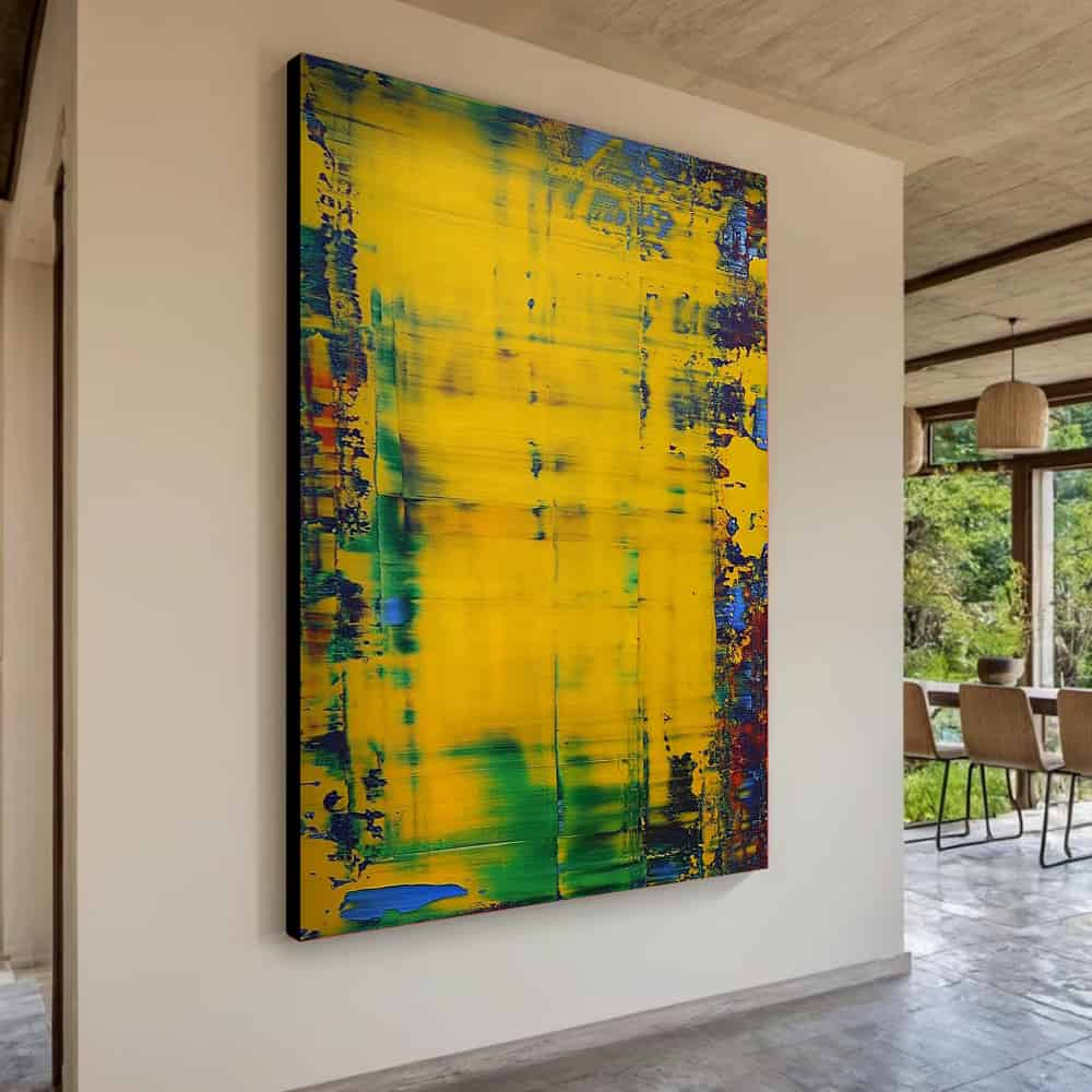 ABSTRACT ART "GOLDEN PALIMPSEST"