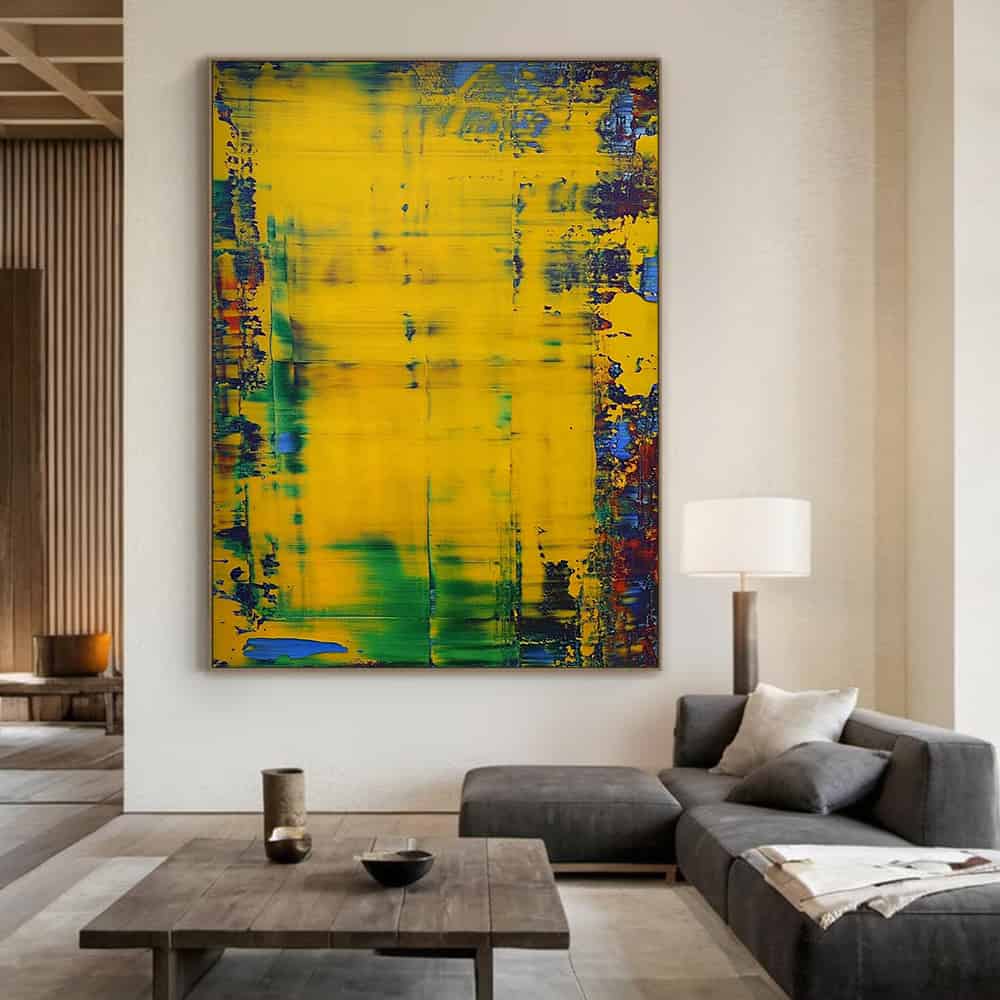 ABSTRACT ART "GOLDEN PALIMPSEST"
