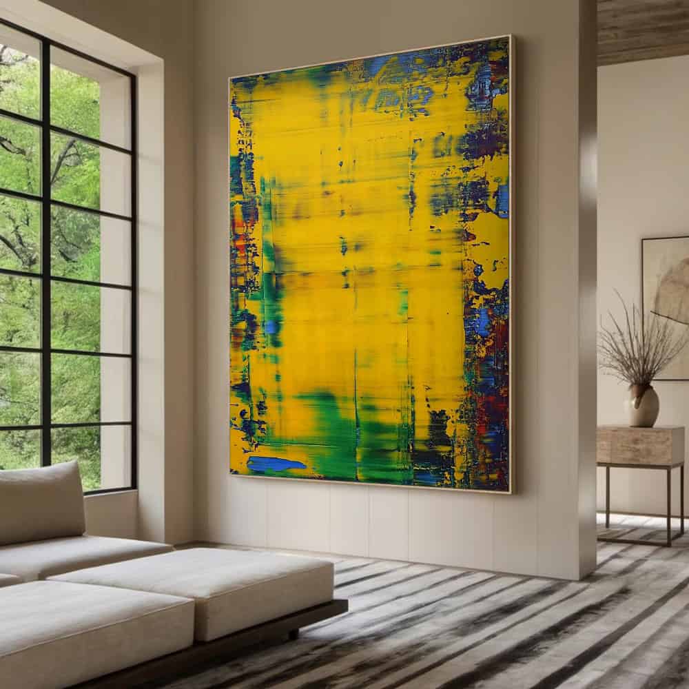 ABSTRACT ART "GOLDEN PALIMPSEST"