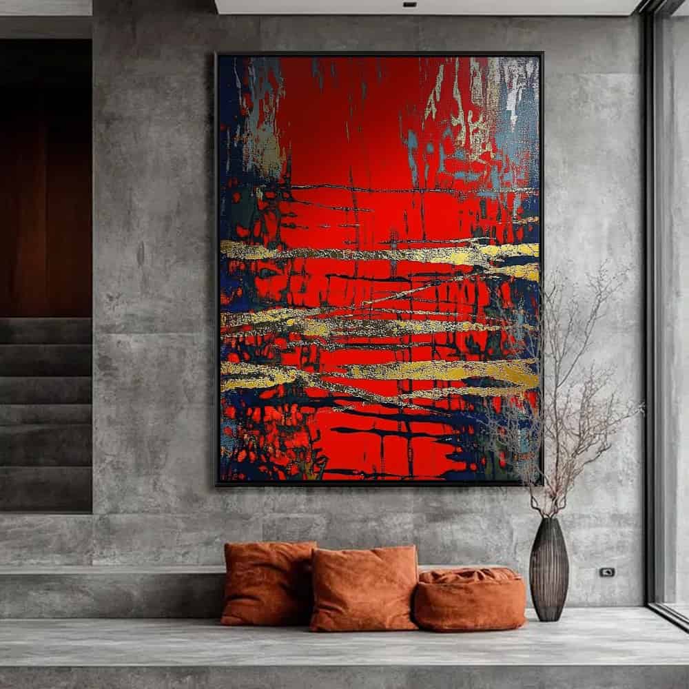 ABSTRACT ART "IMPERIAL SCARS"