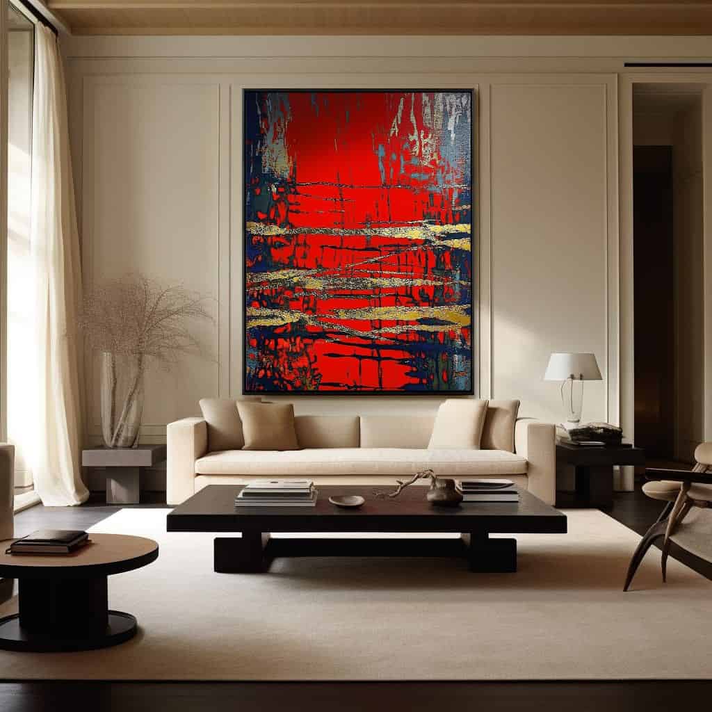ABSTRACT ART "IMPERIAL SCARS"