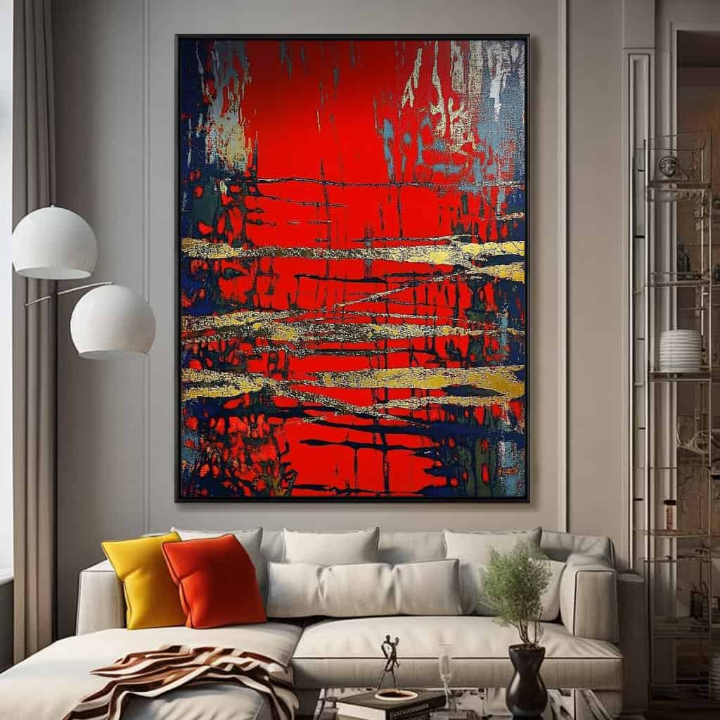 ABSTRACT ART "IMPERIAL SCARS"