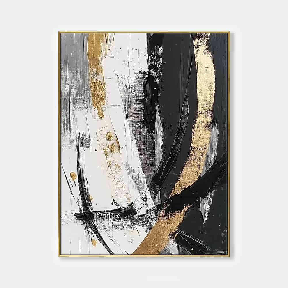 ABSTRACT ART "KINTSUGI CHAOS"