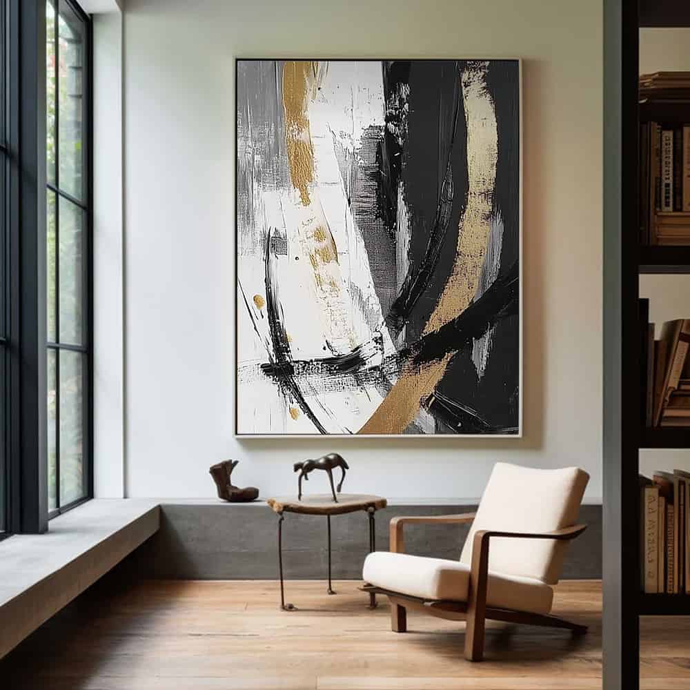 ABSTRACT ART "KINTSUGI CHAOS"