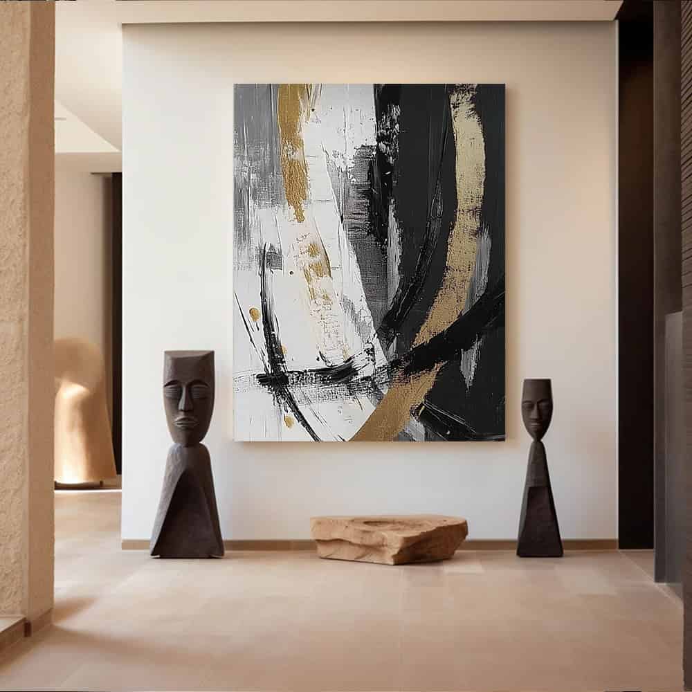 ABSTRACT ART "KINTSUGI CHAOS"