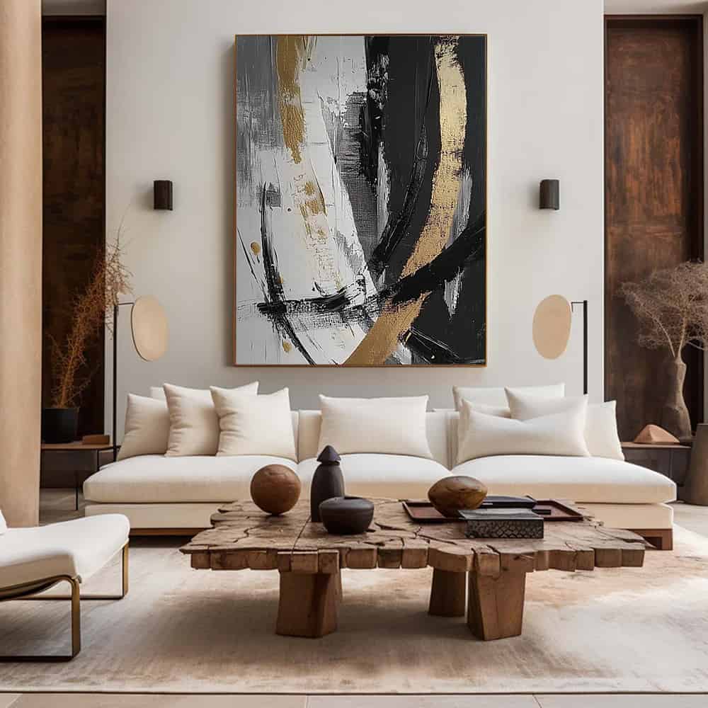 ABSTRACT ART "KINTSUGI CHAOS"