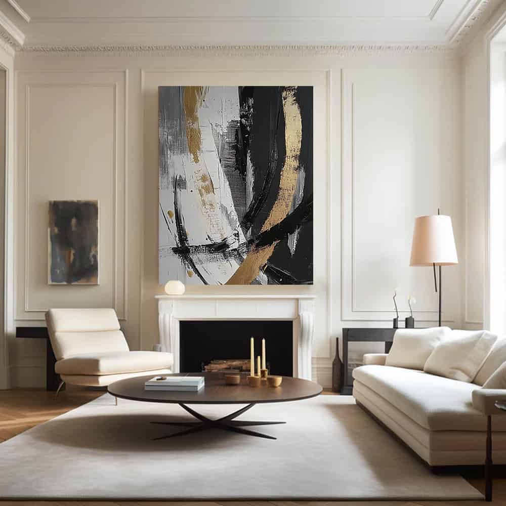 ABSTRACT ART "KINTSUGI CHAOS"
