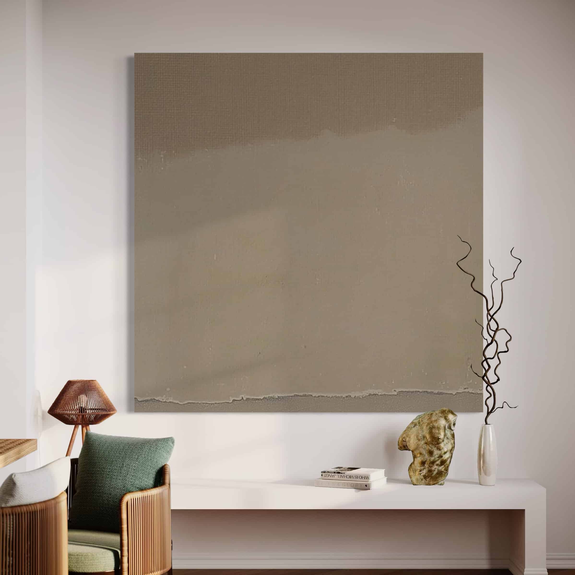 ABSTRACT ART "NUDE DESERT"