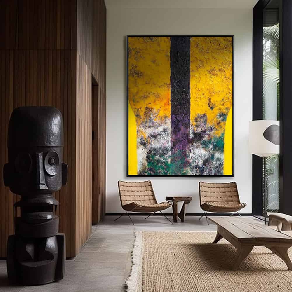 ABSTRACT ART "PRIMAL AXIS"