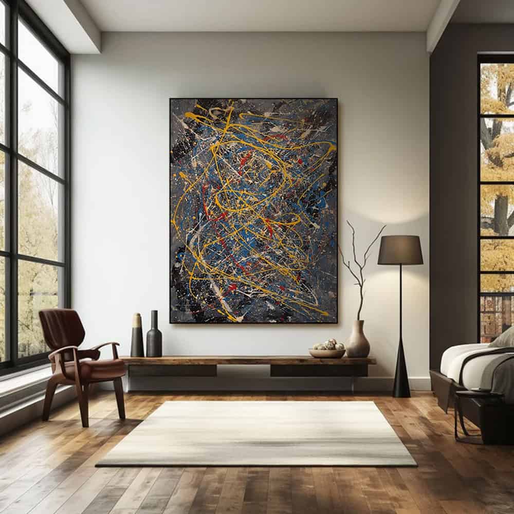 ABSTRACT ART "SYNAPTIC BURST"