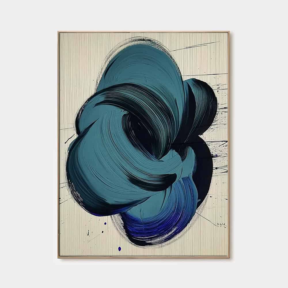 ABSTRACT ART "THE DEEP KNOT"
