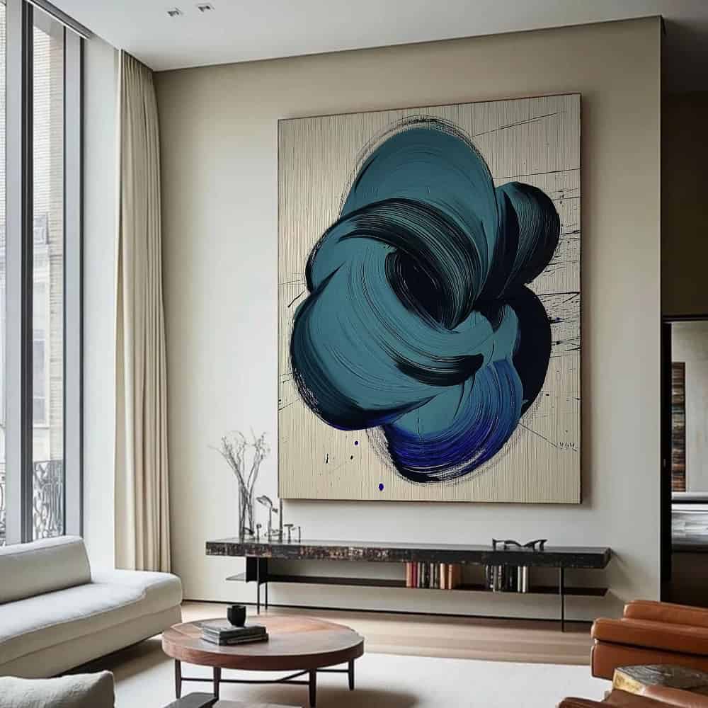 ABSTRACT ART "THE DEEP KNOT"