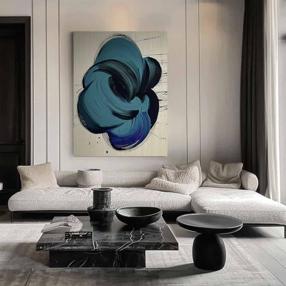 ABSTRACT ART "THE DEEP KNOT"