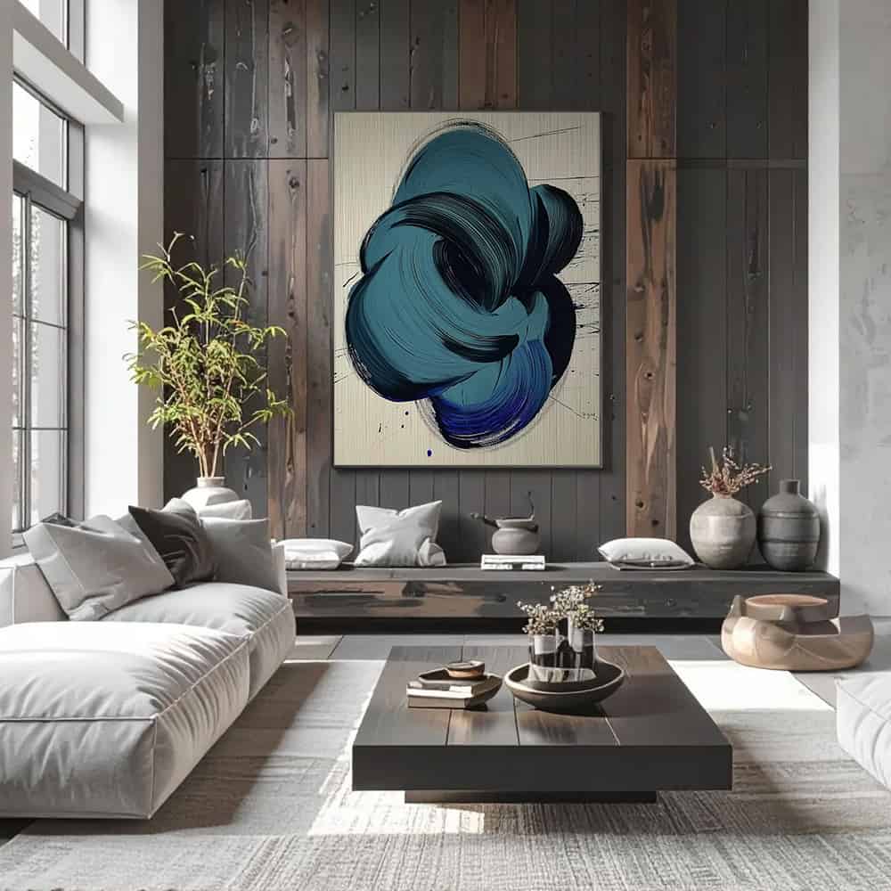 ABSTRACT ART "THE DEEP KNOT"