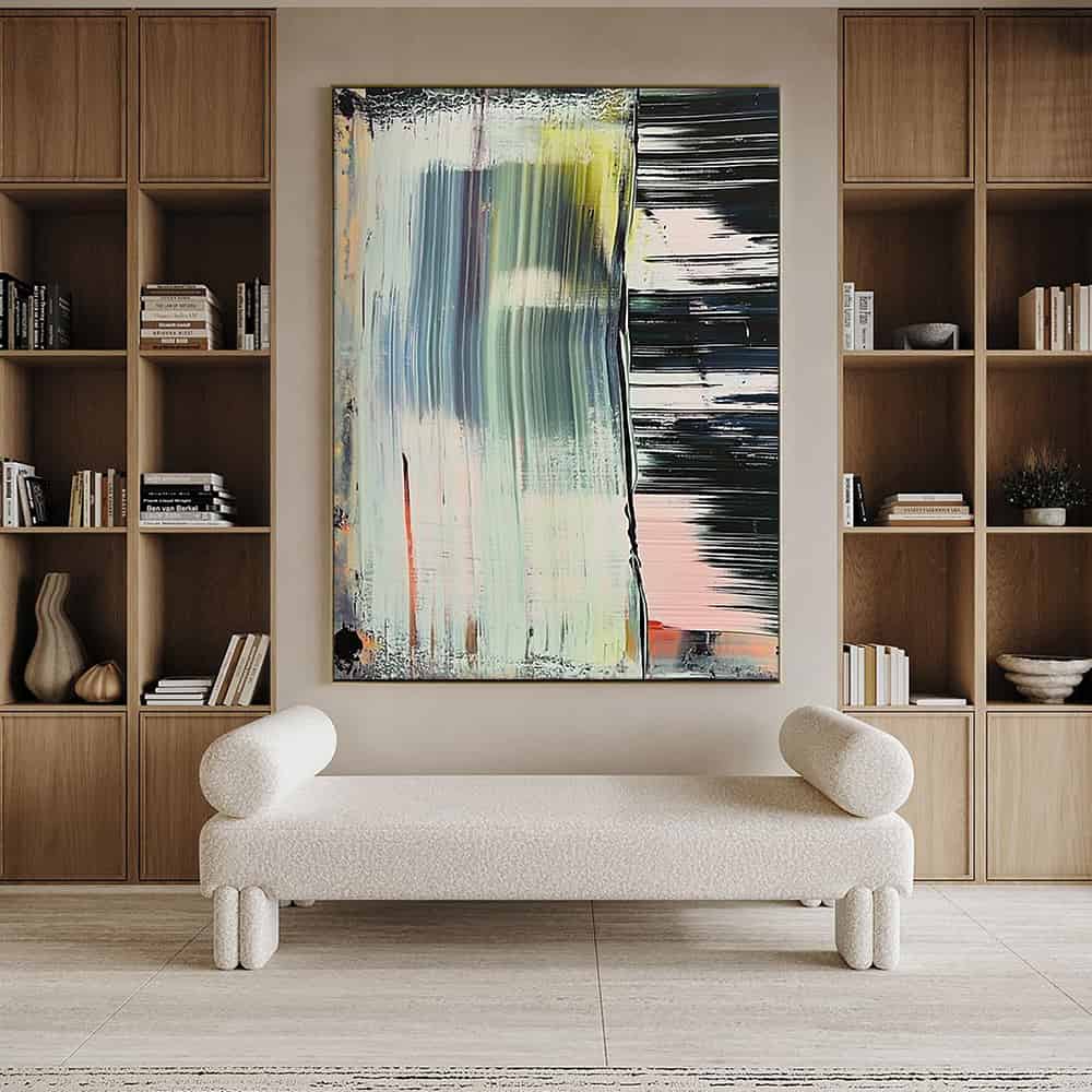 ABSTRACT ART "THE DIVIDE"