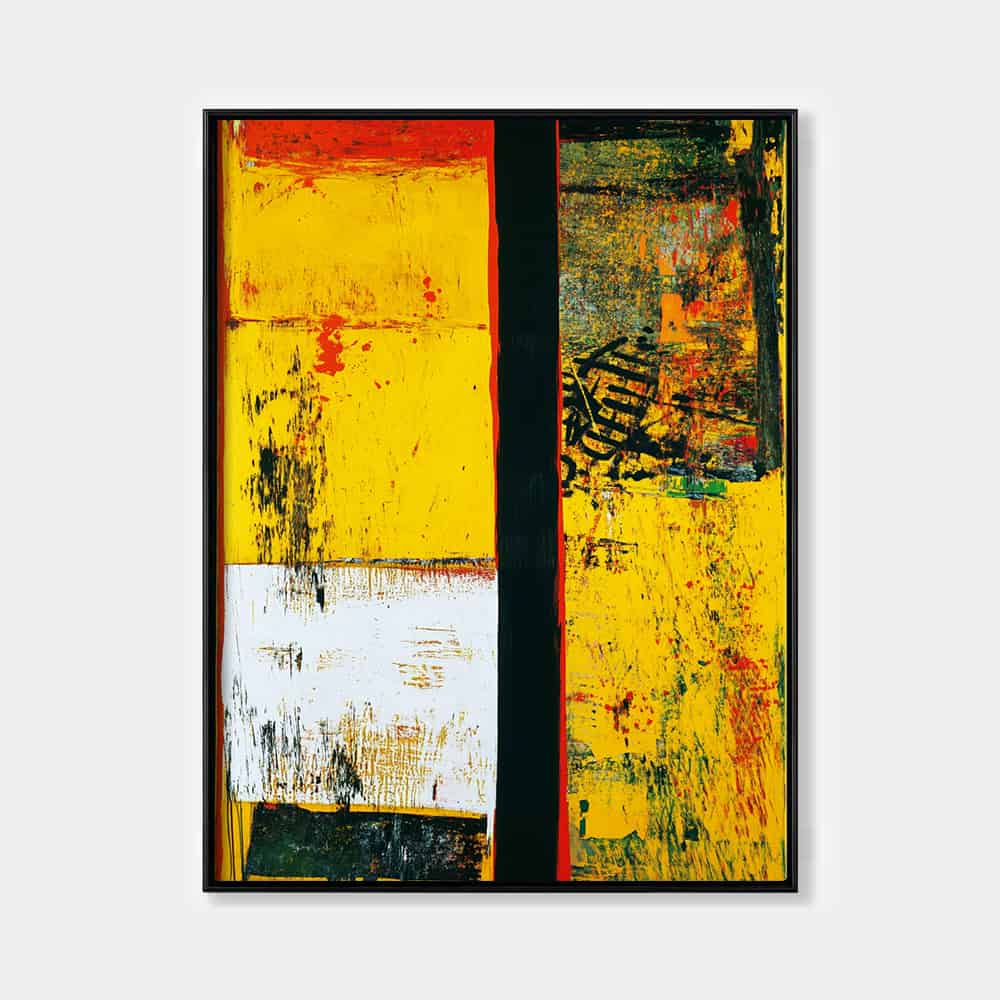 ABSTRACT ART "URBAN DIVIDE"