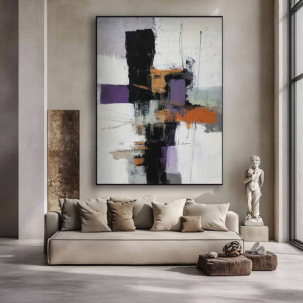 ABSTRACT ART "URBAN TOTEM"