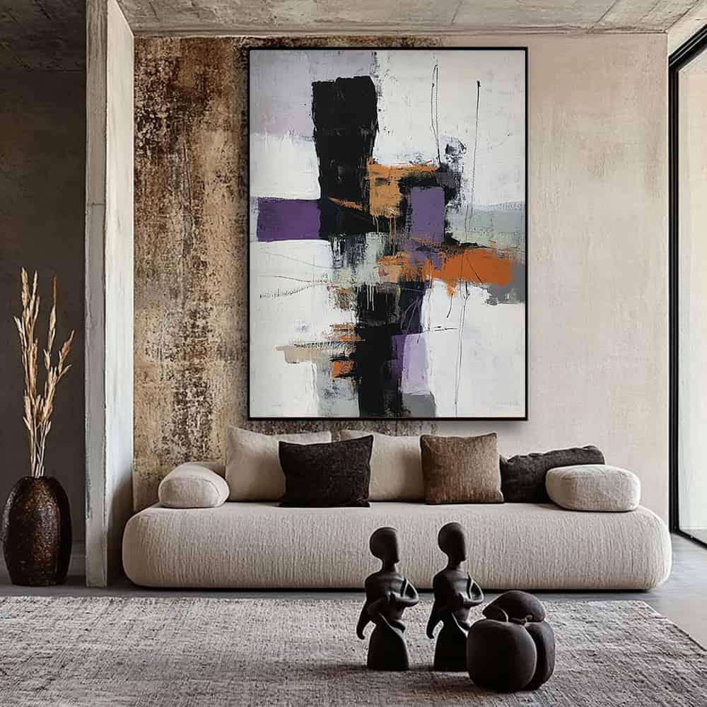 ABSTRACT ART "URBAN TOTEM"