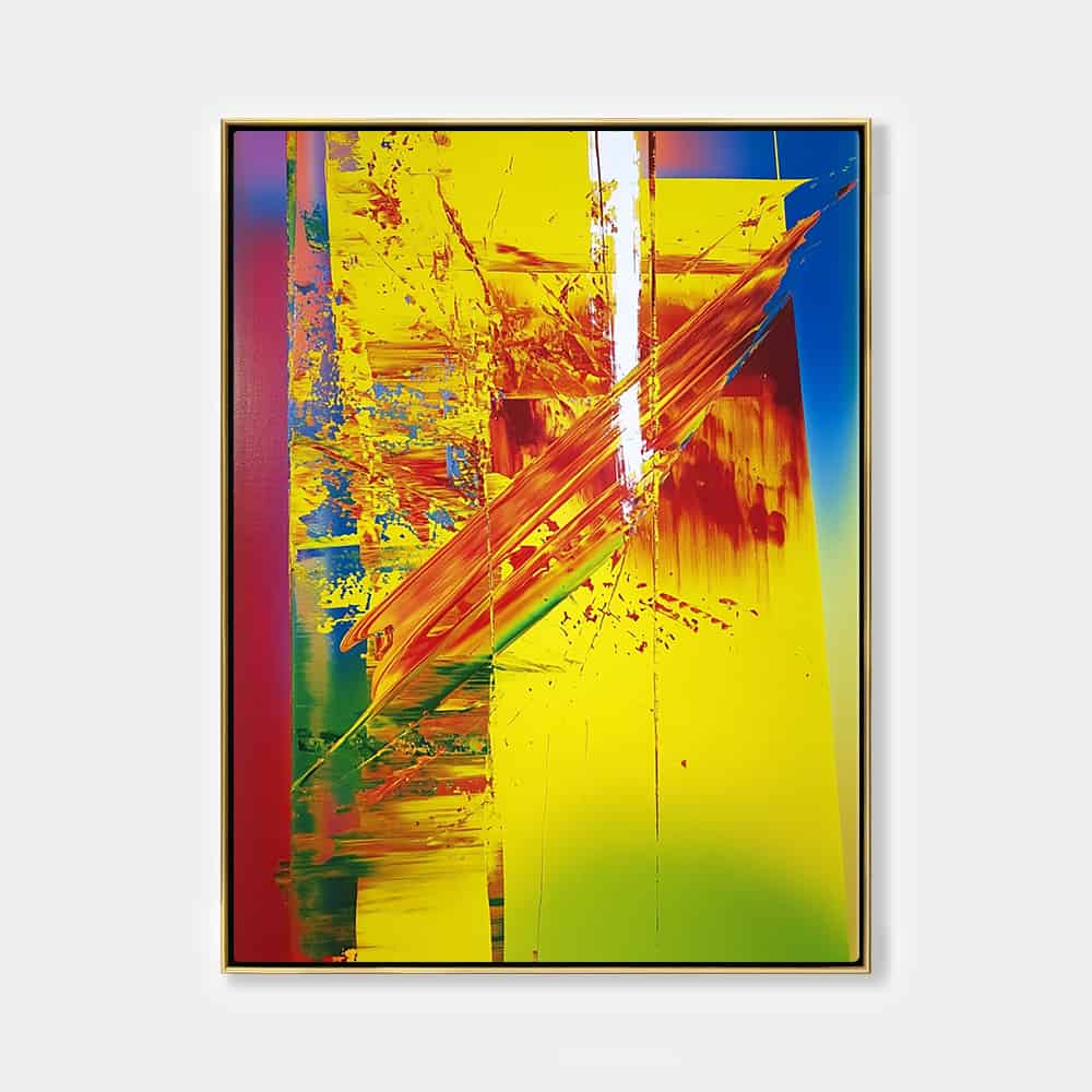 ABSTRACT ART "VELOCITY FRACTURE"