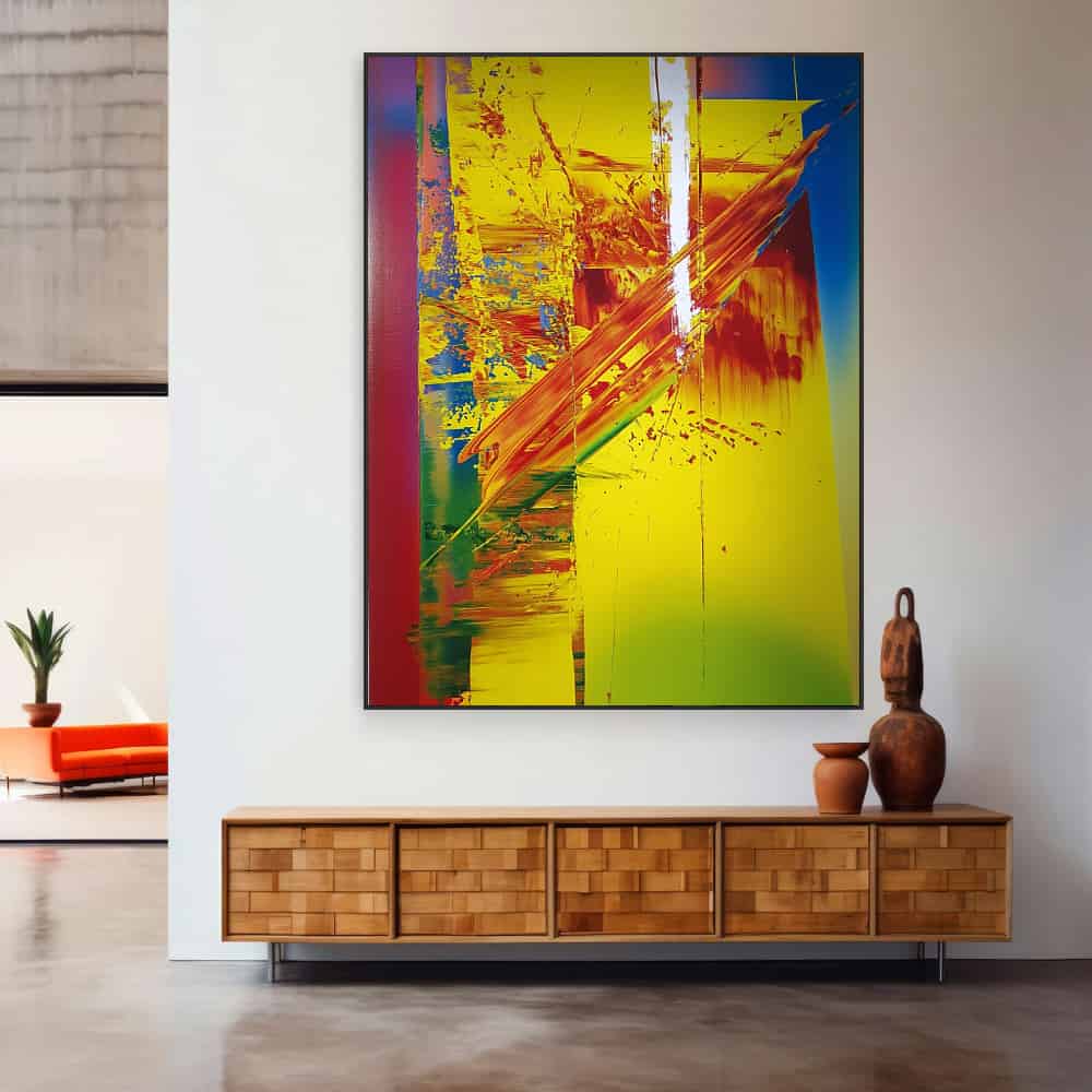 ABSTRACT ART "VELOCITY FRACTURE"