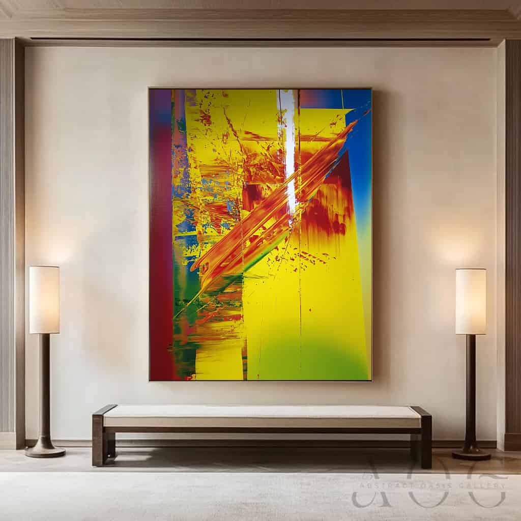 ABSTRACT ART "VELOCITY FRACTURE"