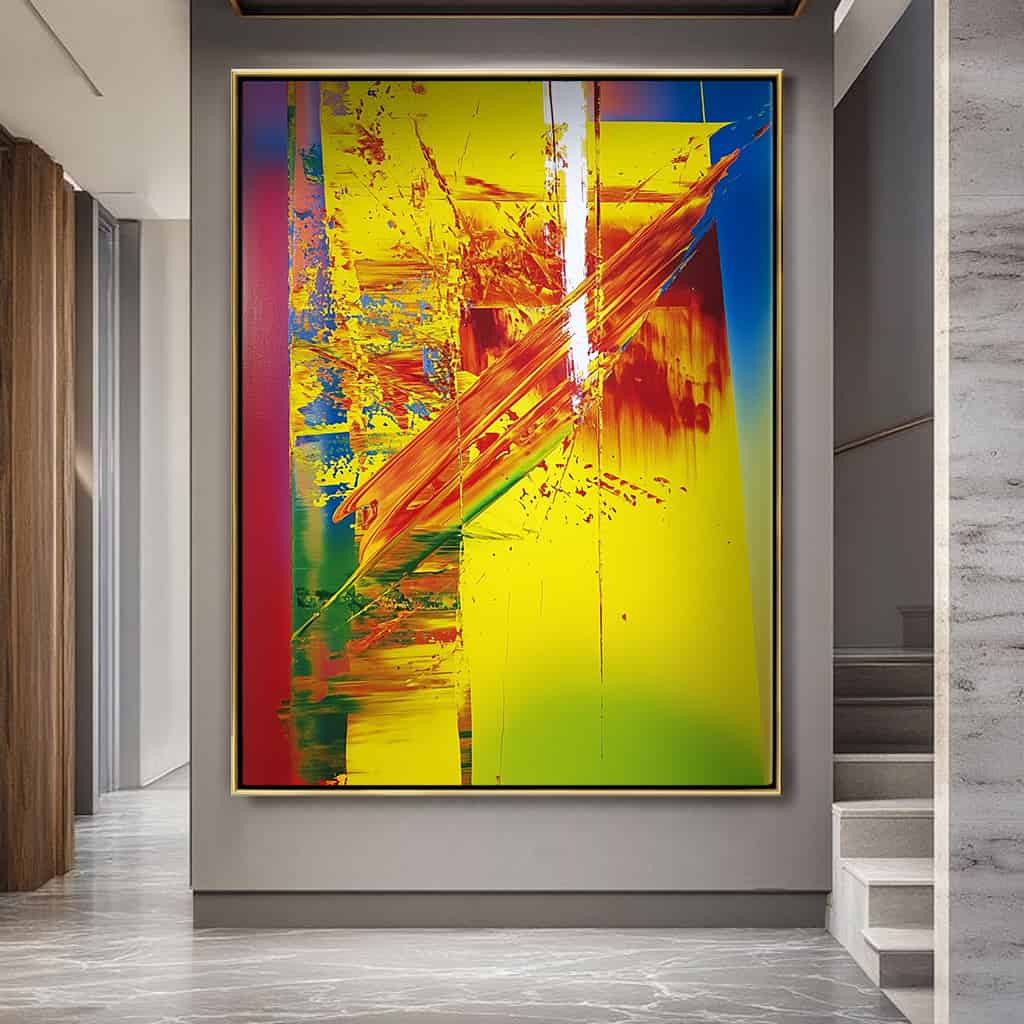 ABSTRACT ART "VELOCITY FRACTURE"