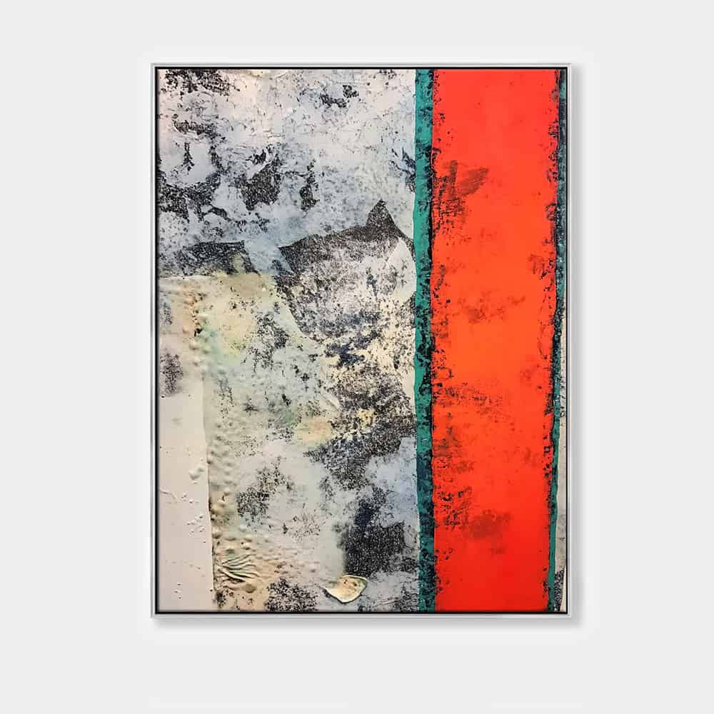 ABSTRACT ART "VOLCANIC SEAM"