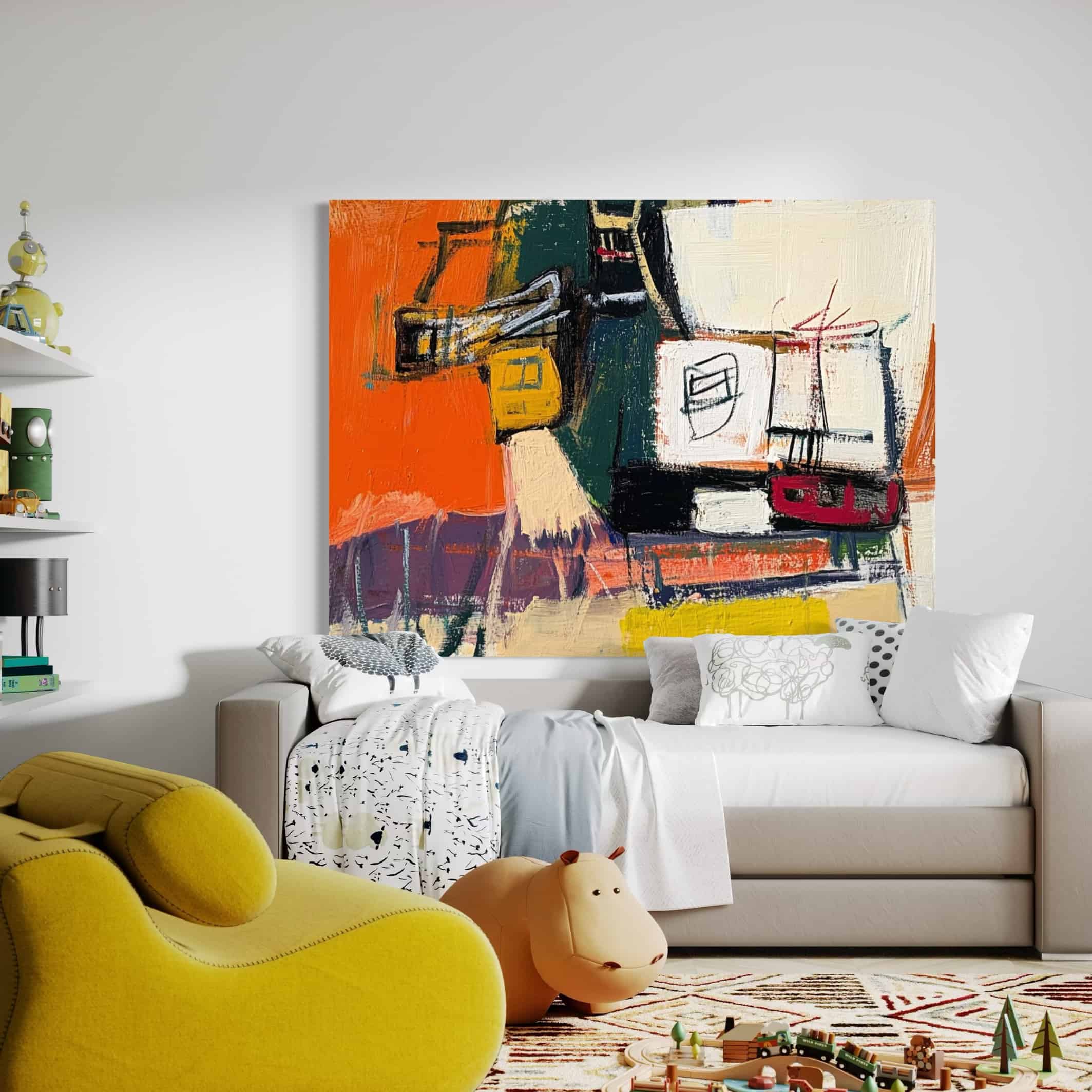 ABSTRACT ART "URBAN JAZZ"