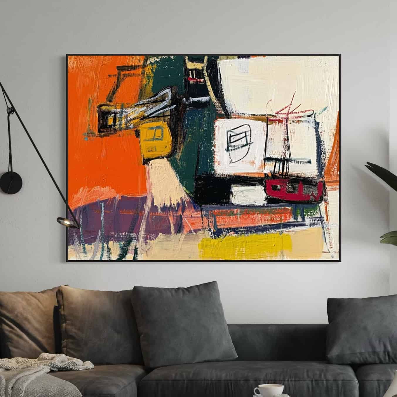 ABSTRACT ART "URBAN JAZZ"