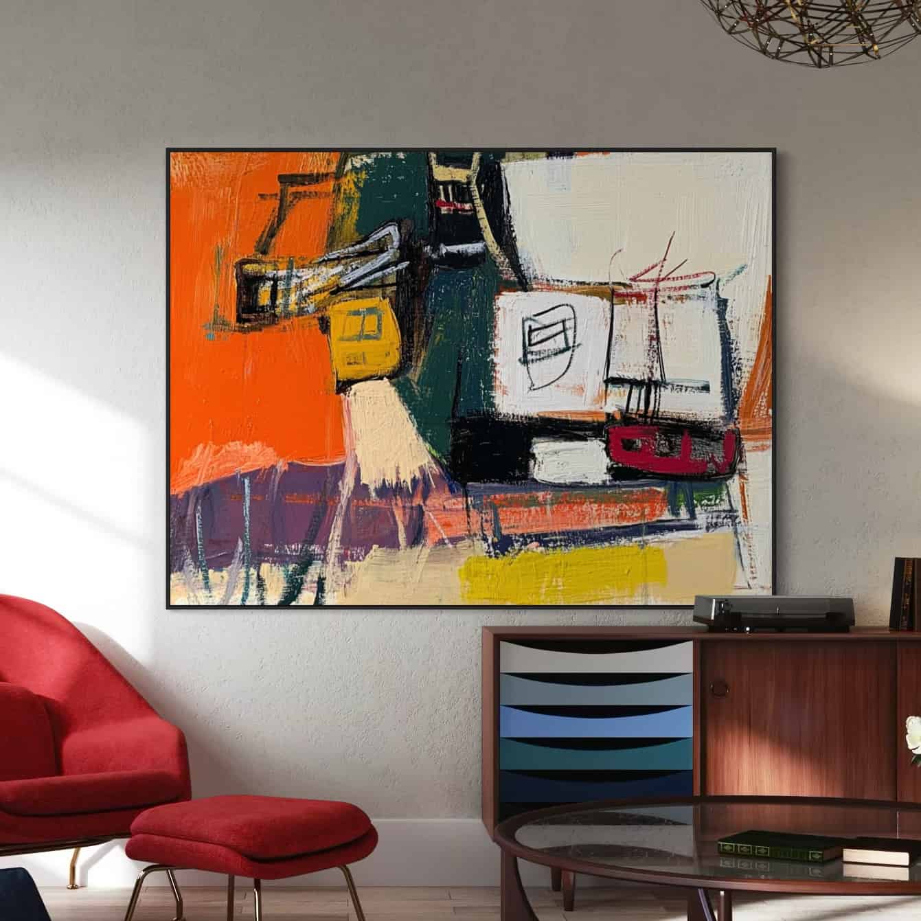 ABSTRACT ART "URBAN JAZZ"