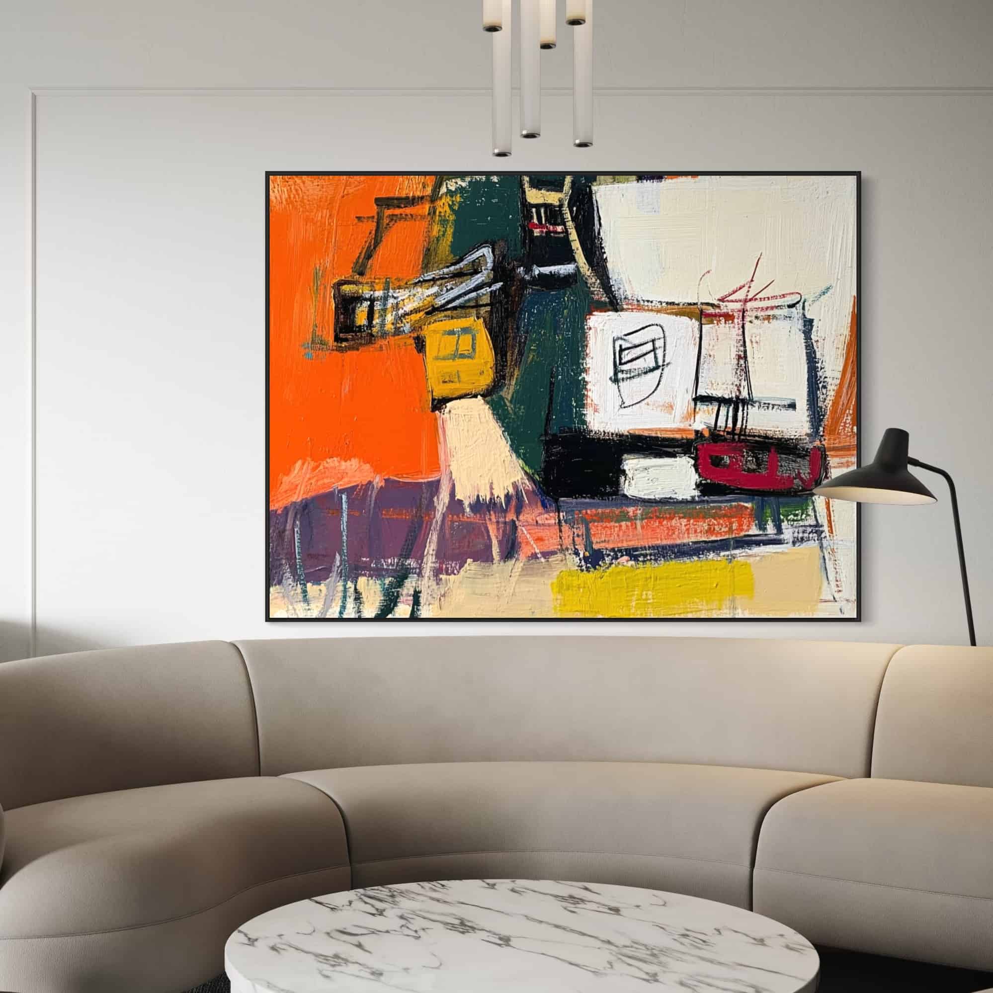 ABSTRACT ART "URBAN JAZZ"