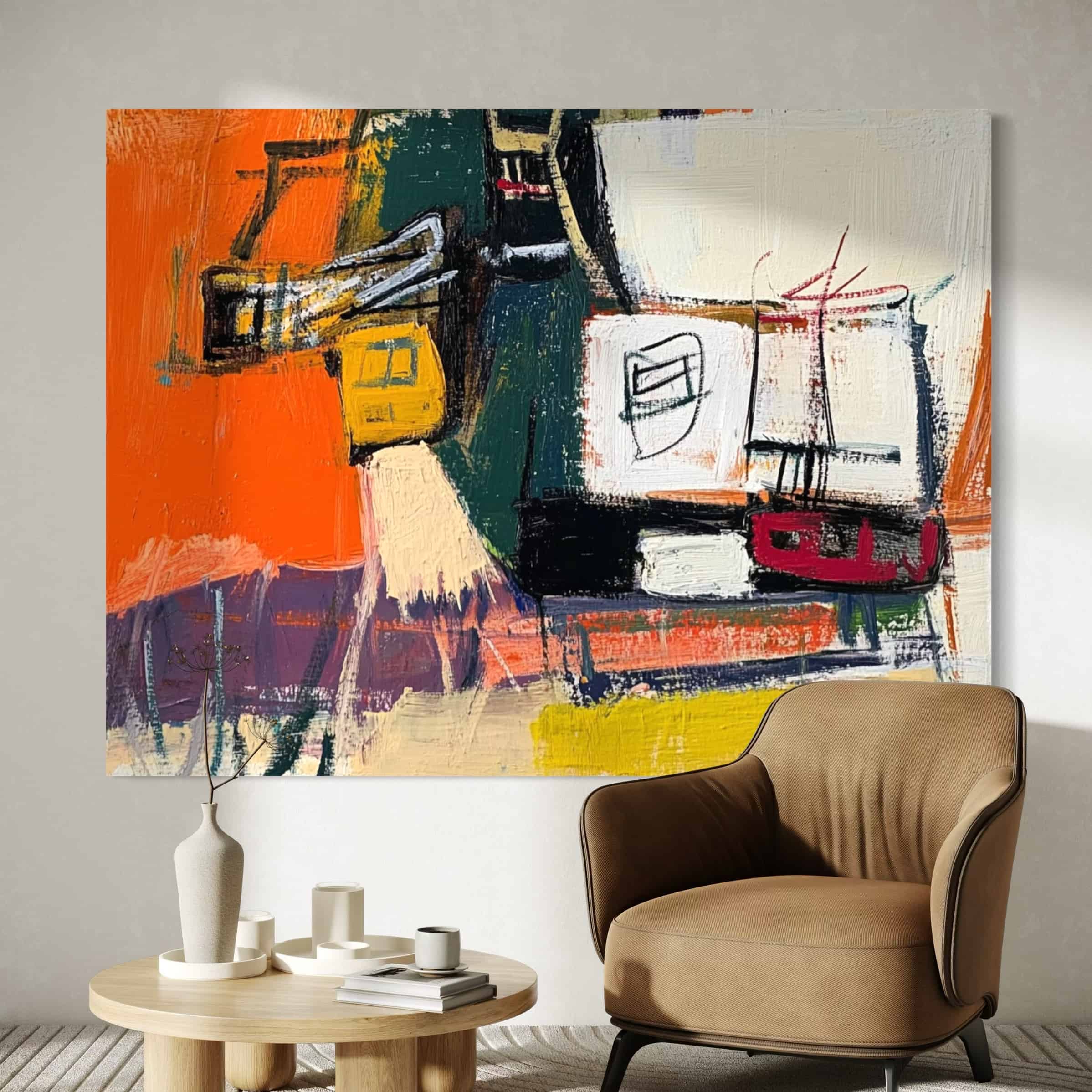 ABSTRACT ART "URBAN JAZZ"