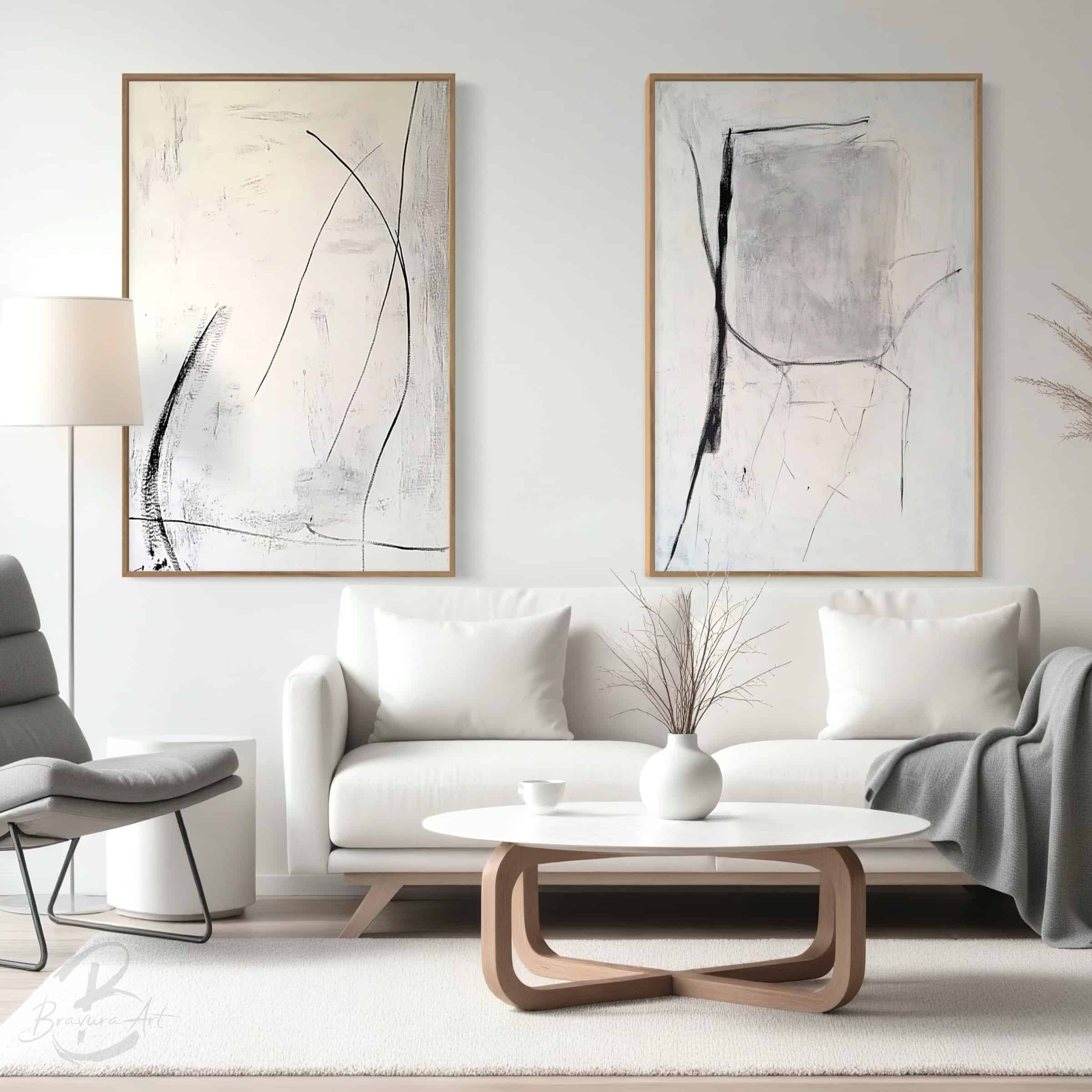 MINIMALIST ART "DUAL RESONANCE"