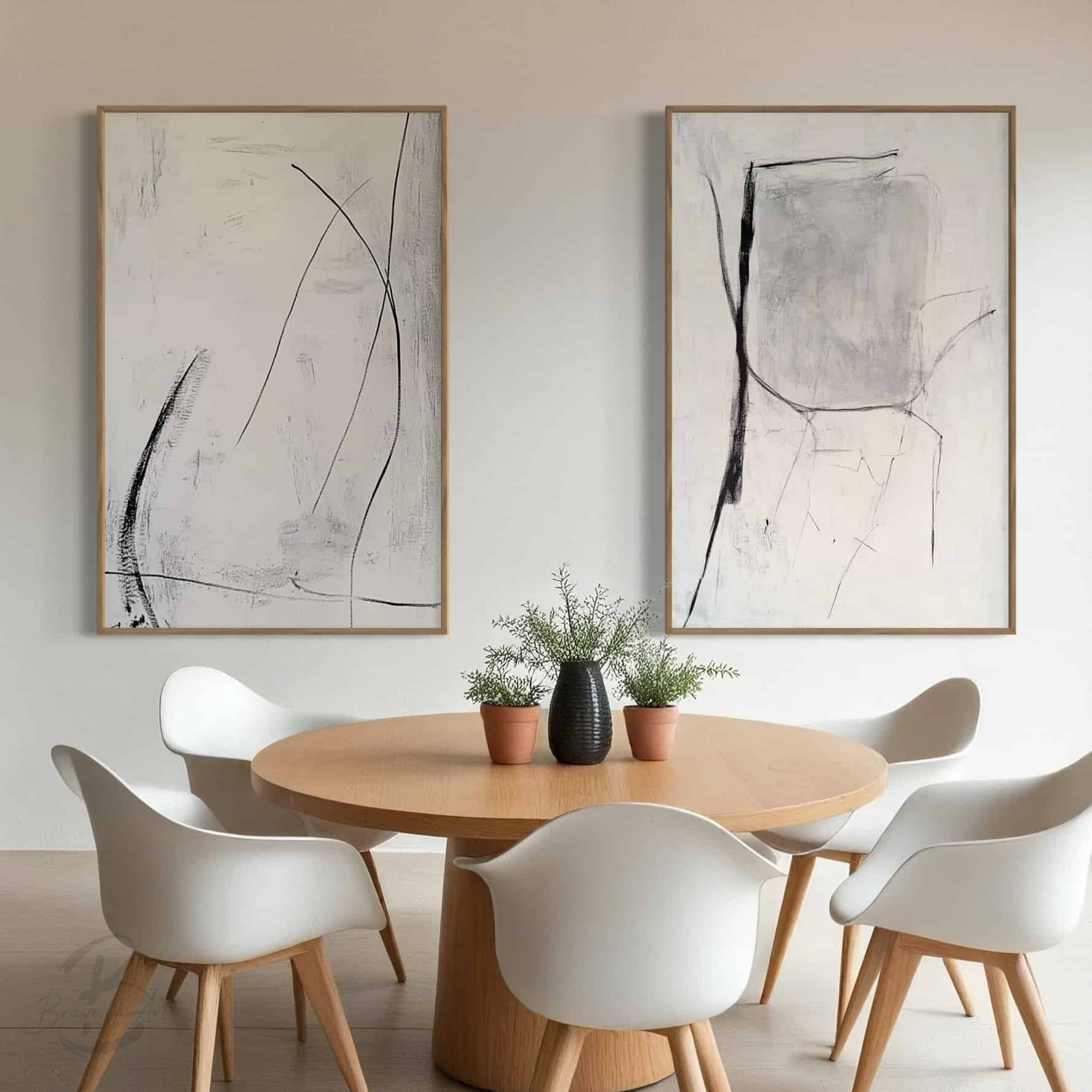 MINIMALIST ART "DUAL RESONANCE"