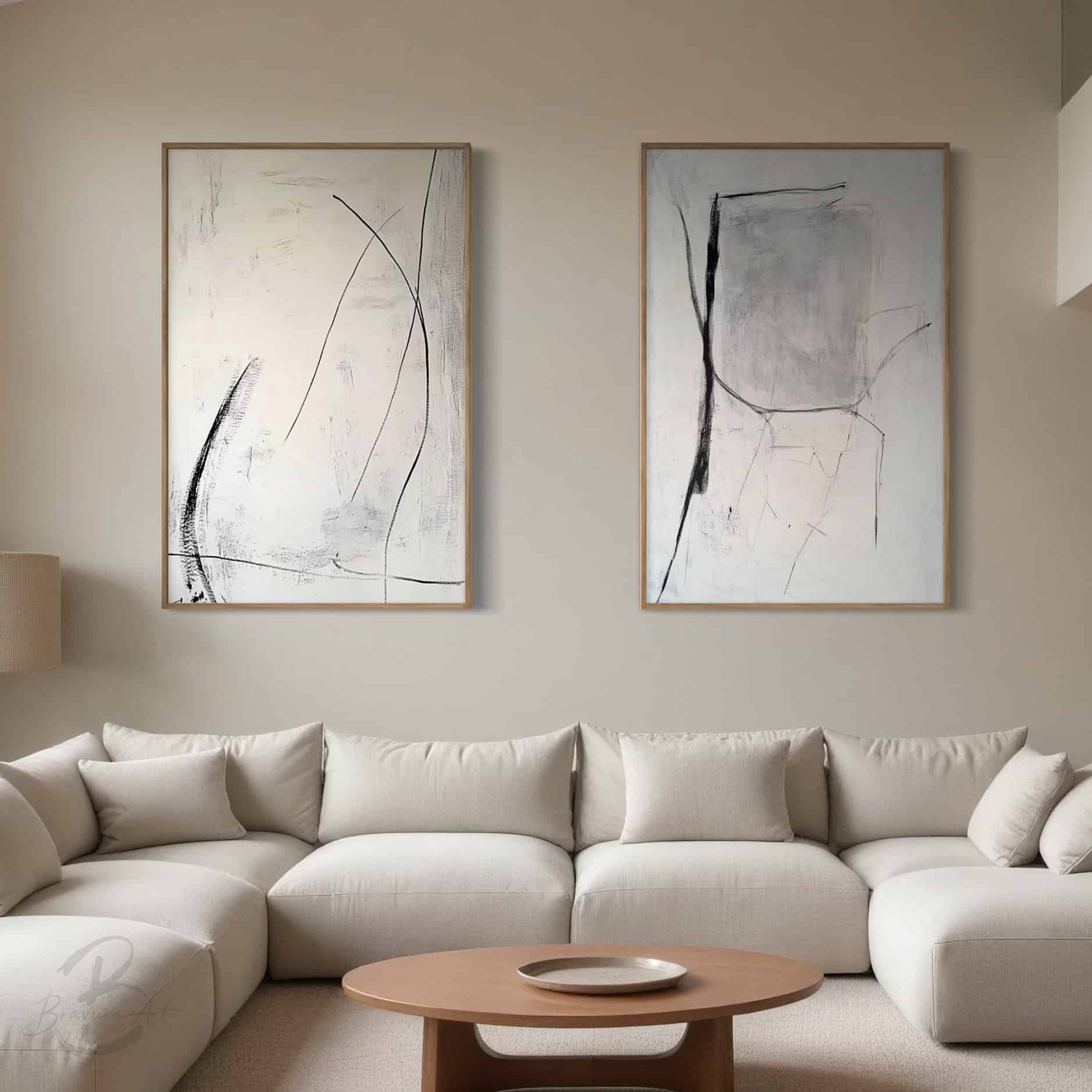 MINIMALIST ART "DUAL RESONANCE"