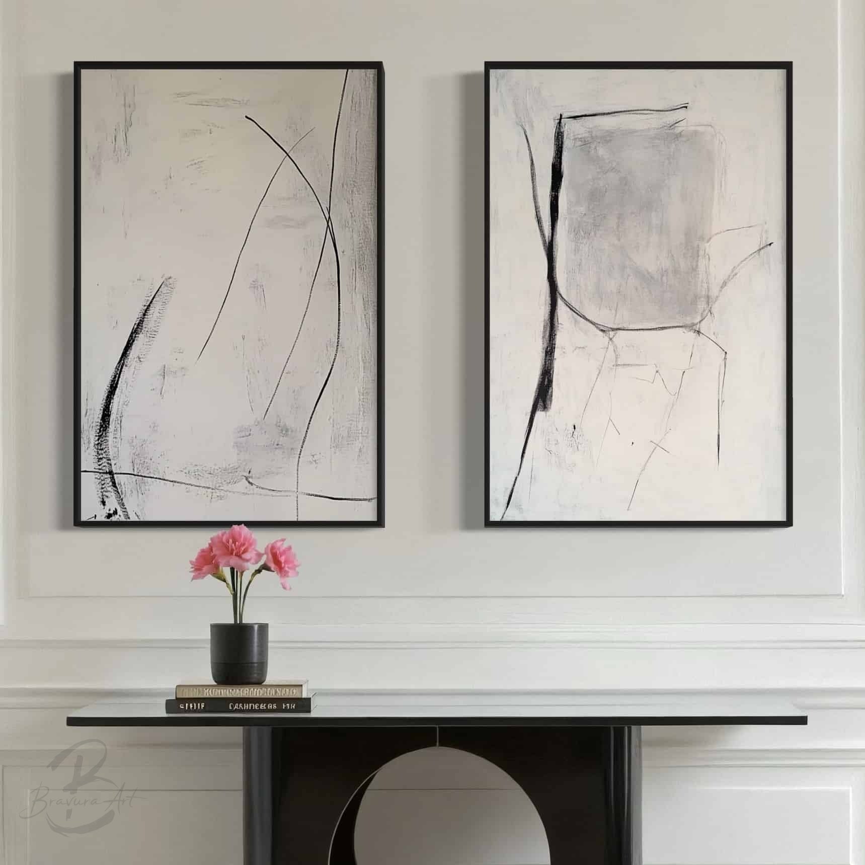 MINIMALIST ART "DUAL RESONANCE"