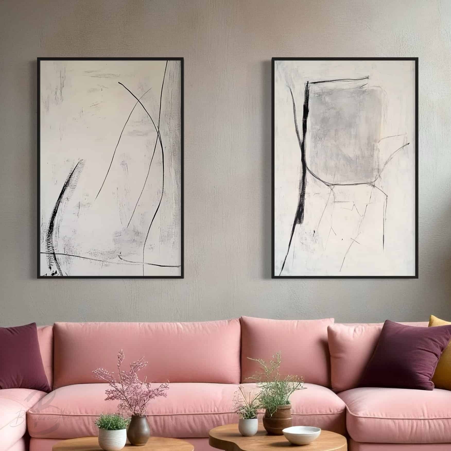 MINIMALIST ART "DUAL RESONANCE"